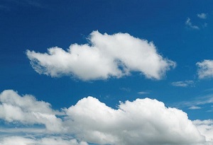 Clouds to illustrate specific heat processing